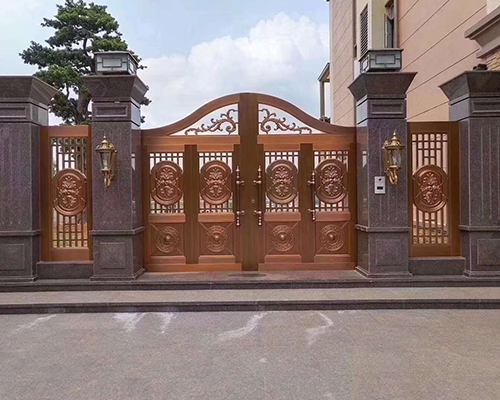 仁怀铜门工程案例
